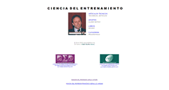 Desktop Screenshot of cienciaatletica.org